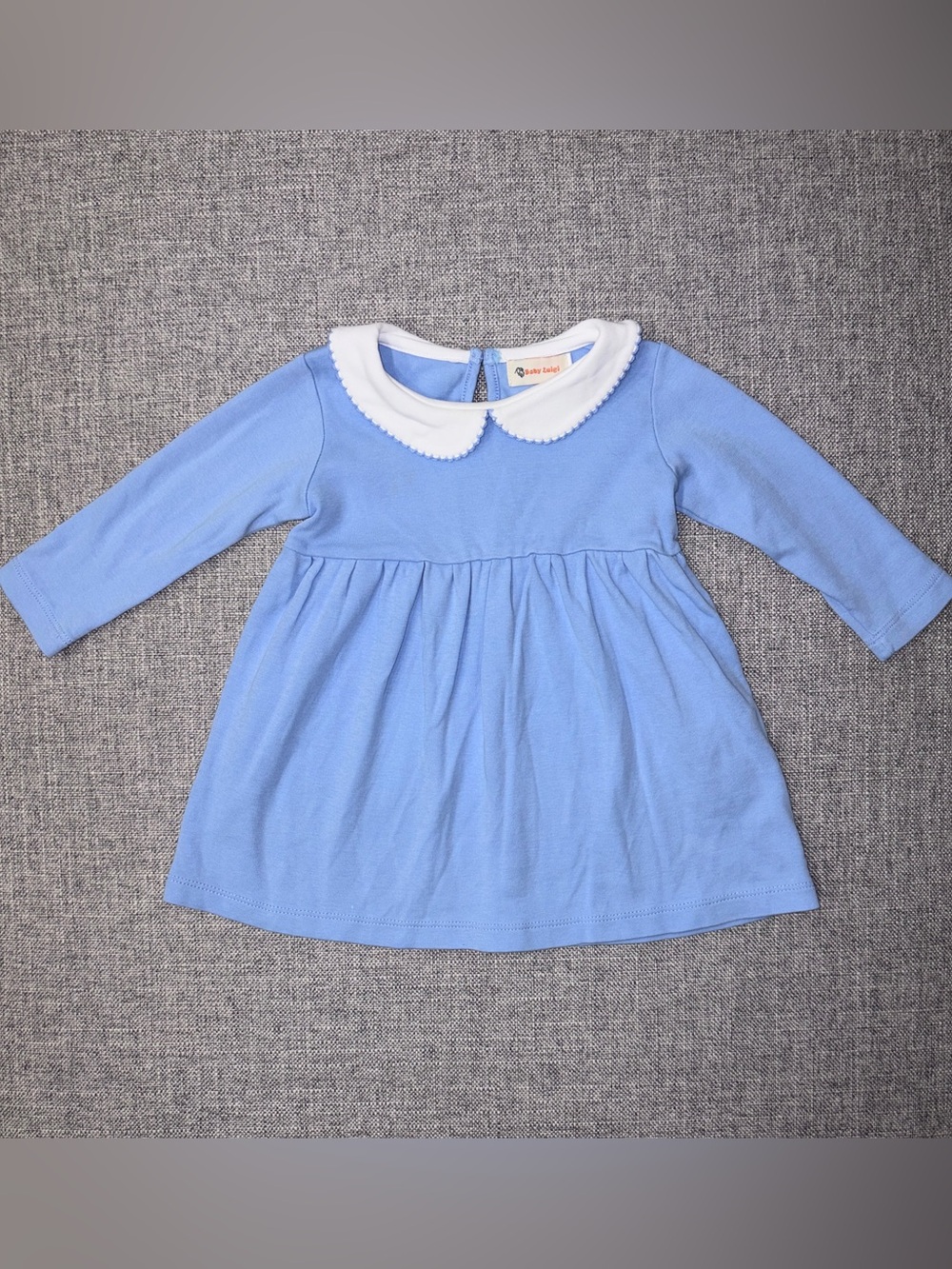 Baby Luigi 24m Peter Pan collar dress VGUC